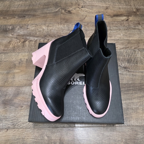 Sorel brex platform waterproof boots women's size 9.5 - Picture 1 of 13